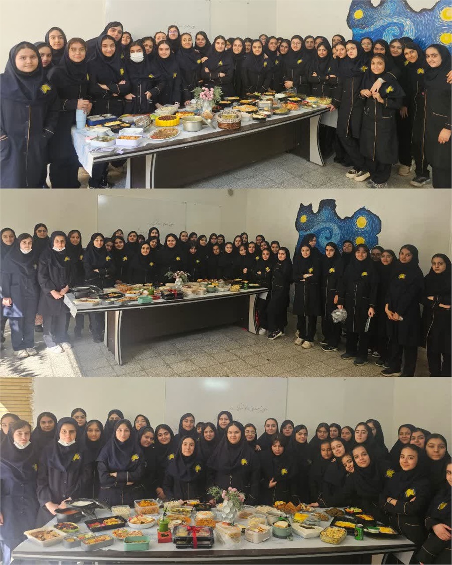 روز جهانی غذا در دبیرستان دخترانه اندیشه روشن